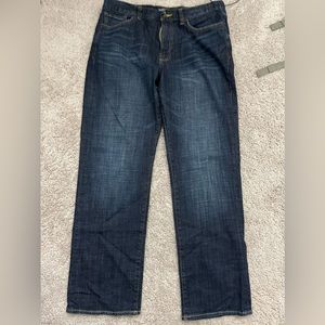 Lucky Brand Mens Jeans 36x32 Dark Stone Wash Denim 361 Vintage Straight Leg